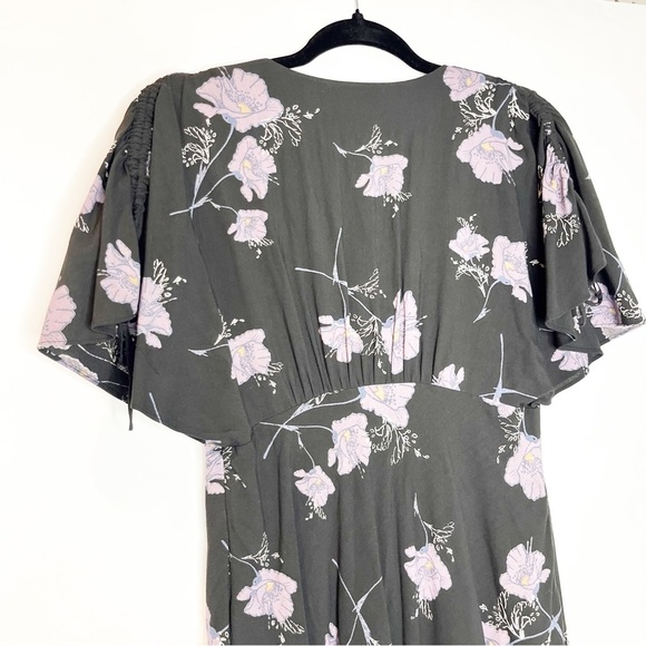 FREE PEOPLE | Drapey Melanie Printed Mini Dress in Night - Picture 5 of 6